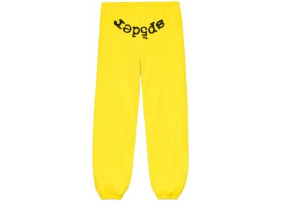 Sp5der Legacy Sweatpants Yellow